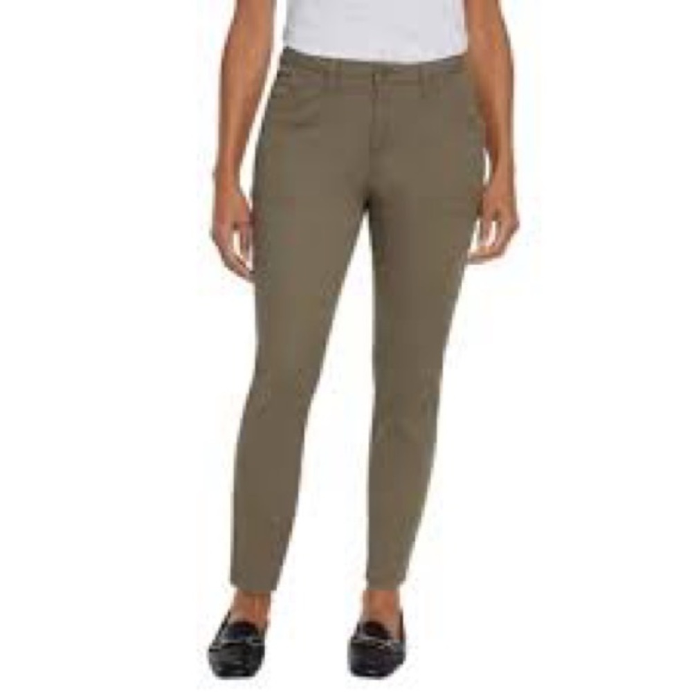 Banana Republic Olive Skinny Utility Pants